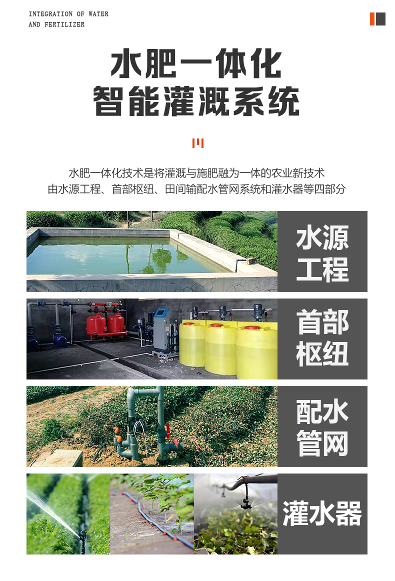 水肥一體(tǐ)化系统组成