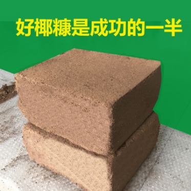 无土栽培用(yòng)优质椰糠砖 印度进口品质保证 5kg椰糠砖热销